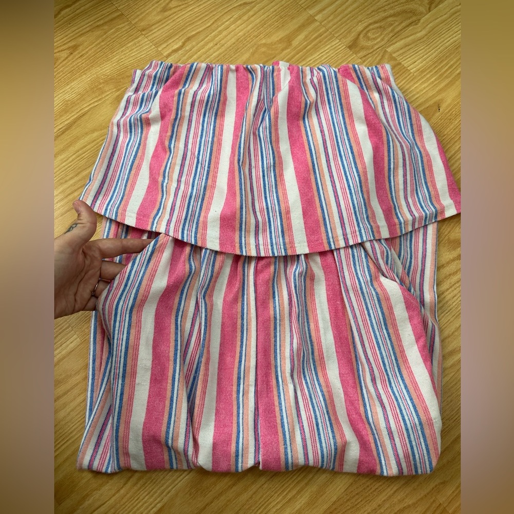 Strapless Kapri Romper